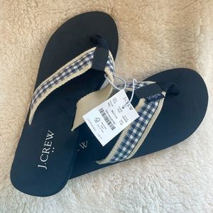 J. Crew unworn flip flops - NWT Women’s Size 7